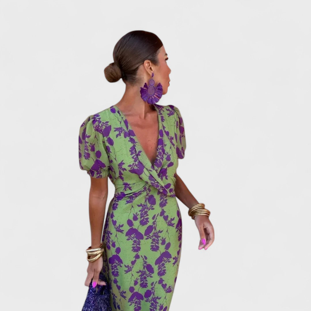 Carmen | Abito Elegante Premium con Scollo Profondo