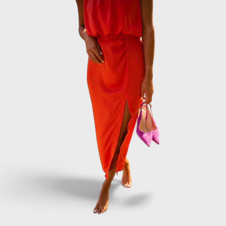 Leonie | Abito midi Artigianale da Donna