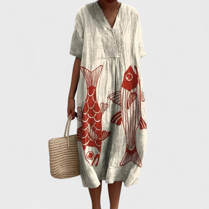Olalla | Abito Estivo Premium in Cotone
