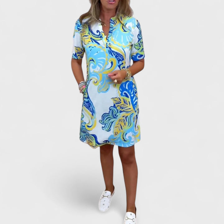 Michaela | Abito Estivo Premium con Fantasia Floreale