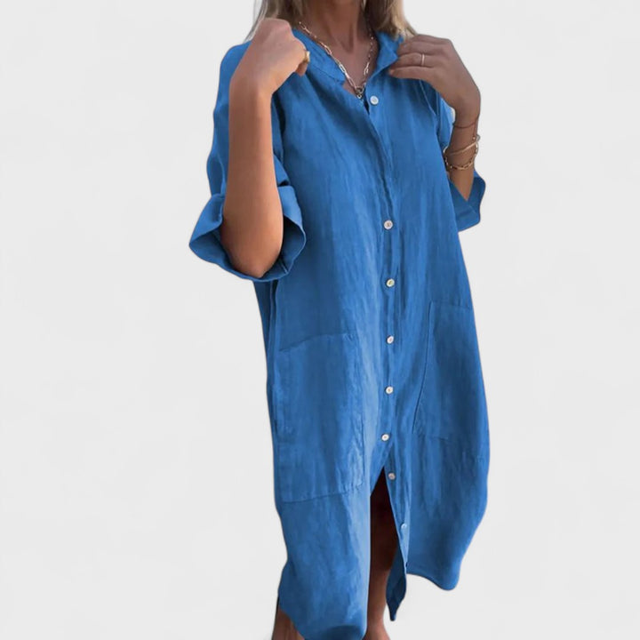 Melany | Abito Camicia Stile Ibiza Artigianale