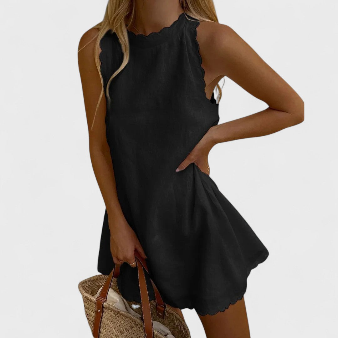 Bianca | Vestito Corto Premium Ricamato