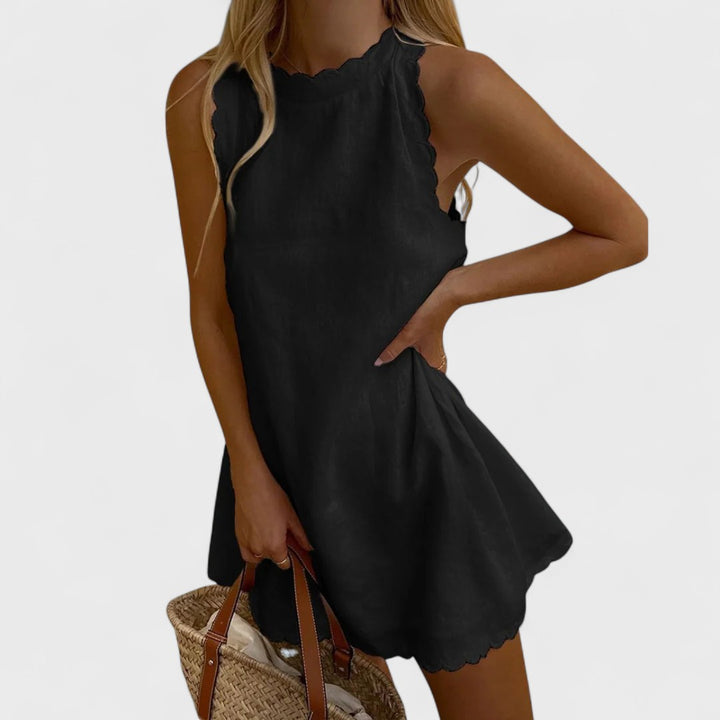 Bianca | Vestito Corto Premium Ricamato