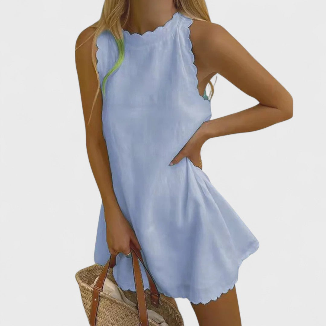 Bianca | Vestito Corto Premium Ricamato