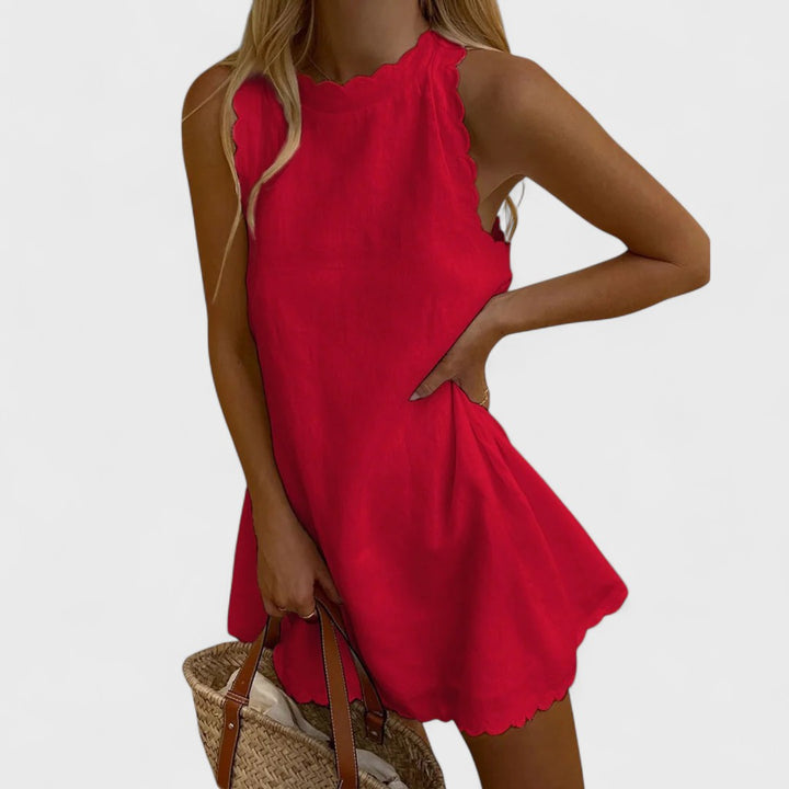 Bianca | Vestito Corto Premium Ricamato