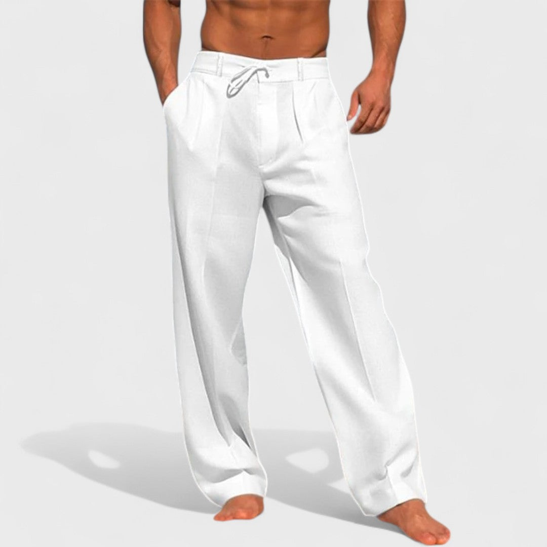 Andrei | Pantaloni in Lino Ispirati da Temptation Island