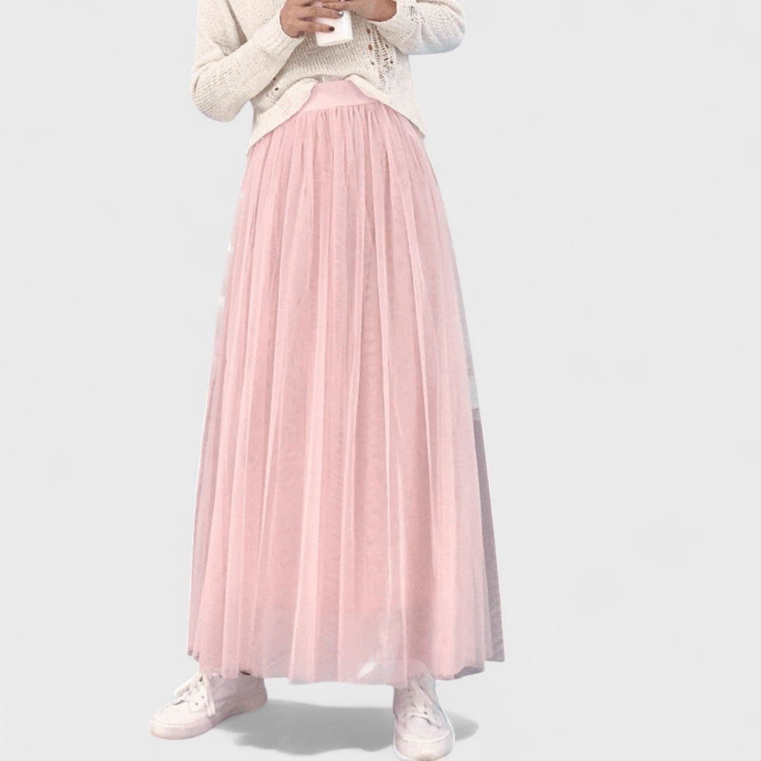 Marianna | Gonna Lunga Premium con Vita Alta