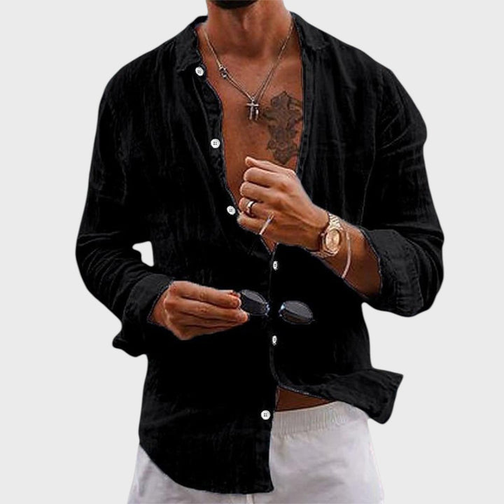Marcello | Camicia di Lino Artigianale Elegante
