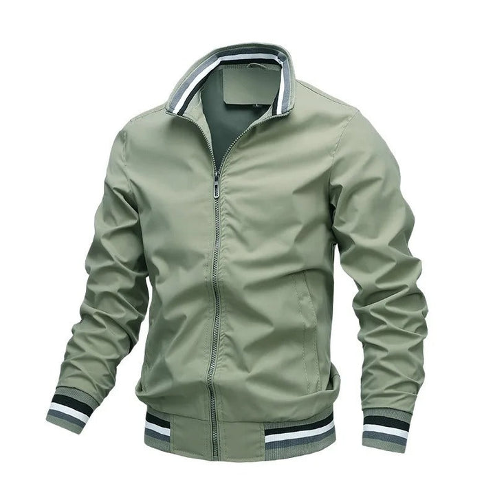 Dave™ | Giacca Estiva Con Dettagli a Righe